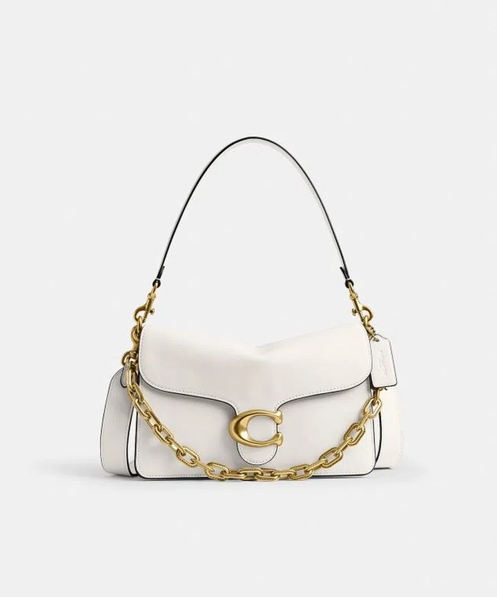 COACH Chain Tabby皮革肩袋 $1,100