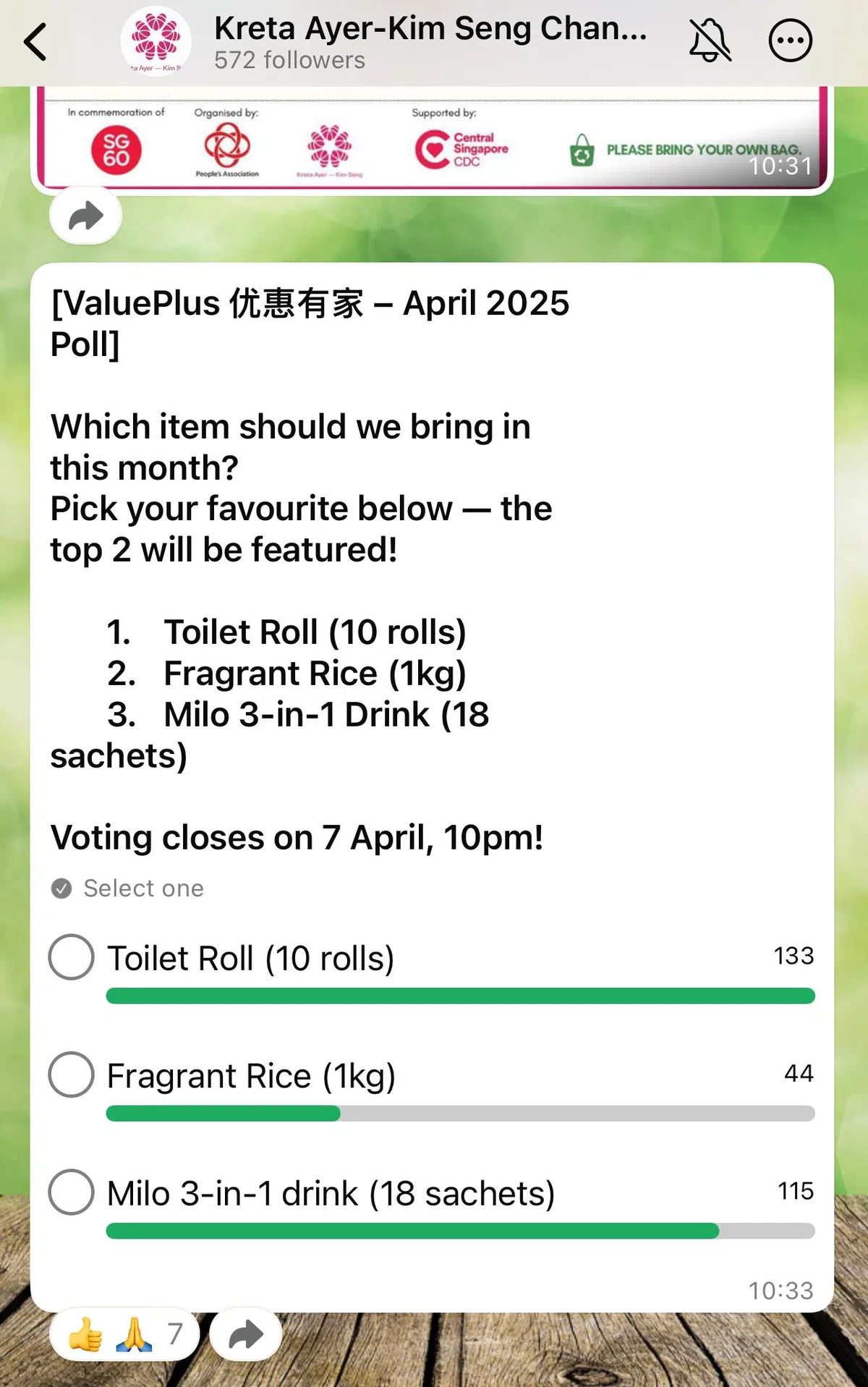（牛车水—金声区WhatsApp）
