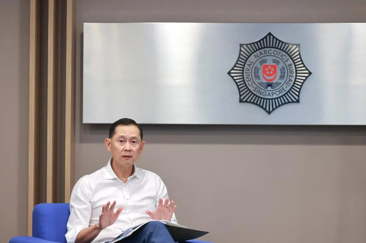 肃毒局局长郑忠辉。（联合早报）