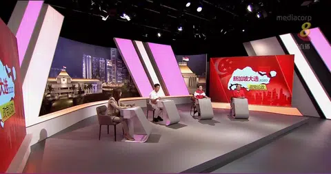 工人党没有派出代表参加昨晚的华语电视辩论。（视频截图）