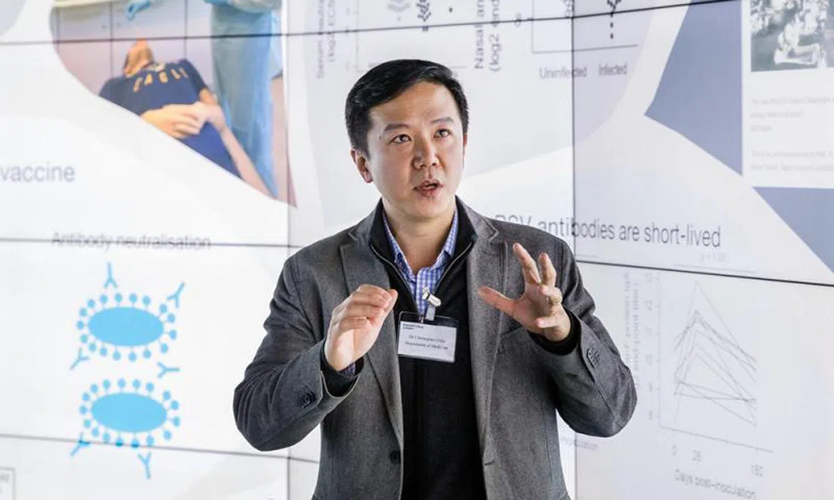  伦敦帝国学院传染病专家邱克让。（伦敦帝国学院） 