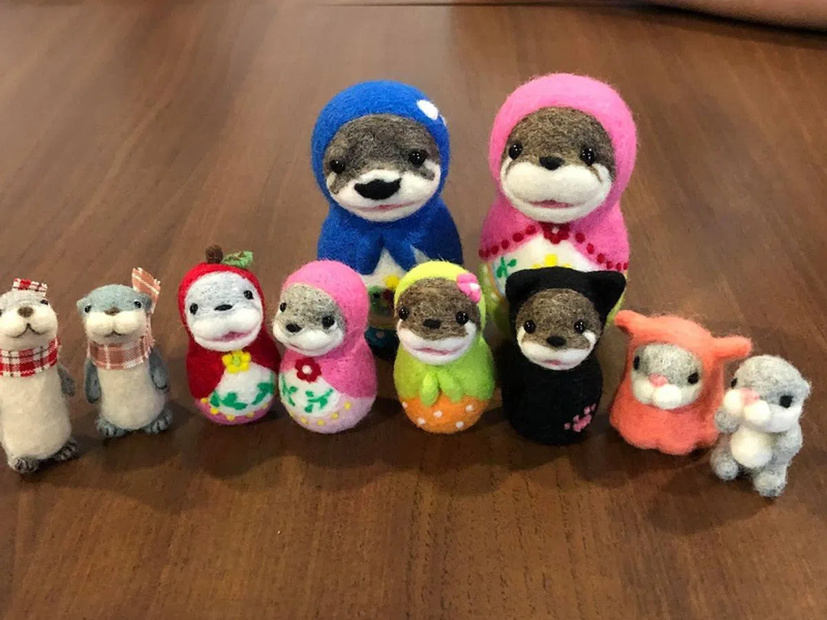  水獭玩偶。（取自Ottercity面簿） 