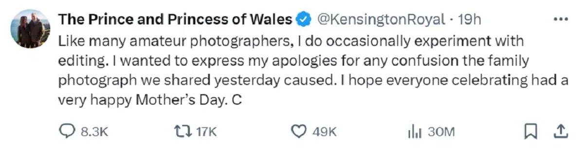 （取自KensingtonRoyal X账号）