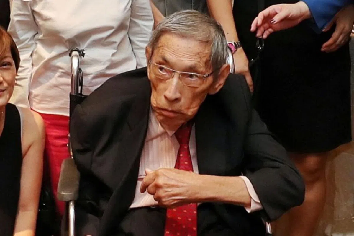  即将卸下人民党秘书长一职的詹时中。现年84岁的这名波东巴西前国会议员曾两度中风不良于行。（海峡时报） 