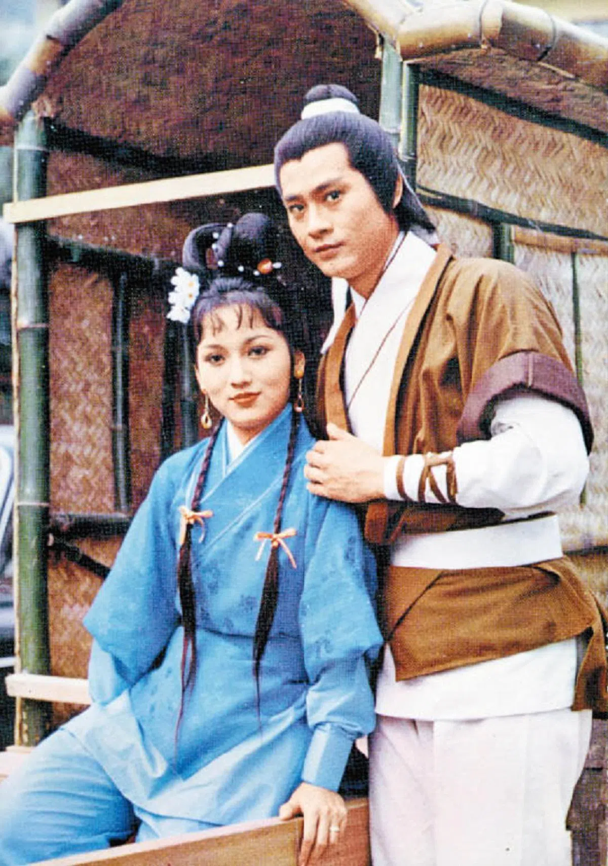  郑少秋、赵雅芝的《倚天屠龙记》深入民心。（互联网） 