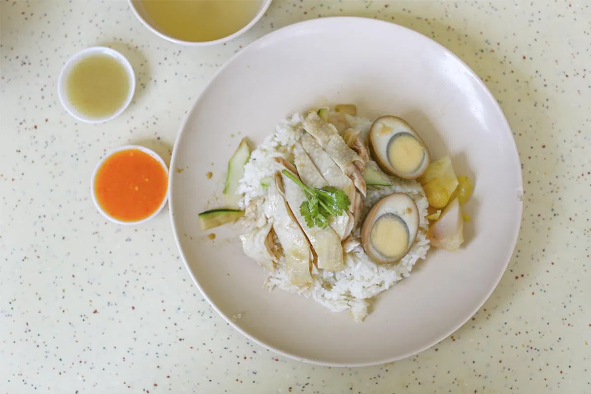  招牌菜：起骨鸡饭（3元5角） 