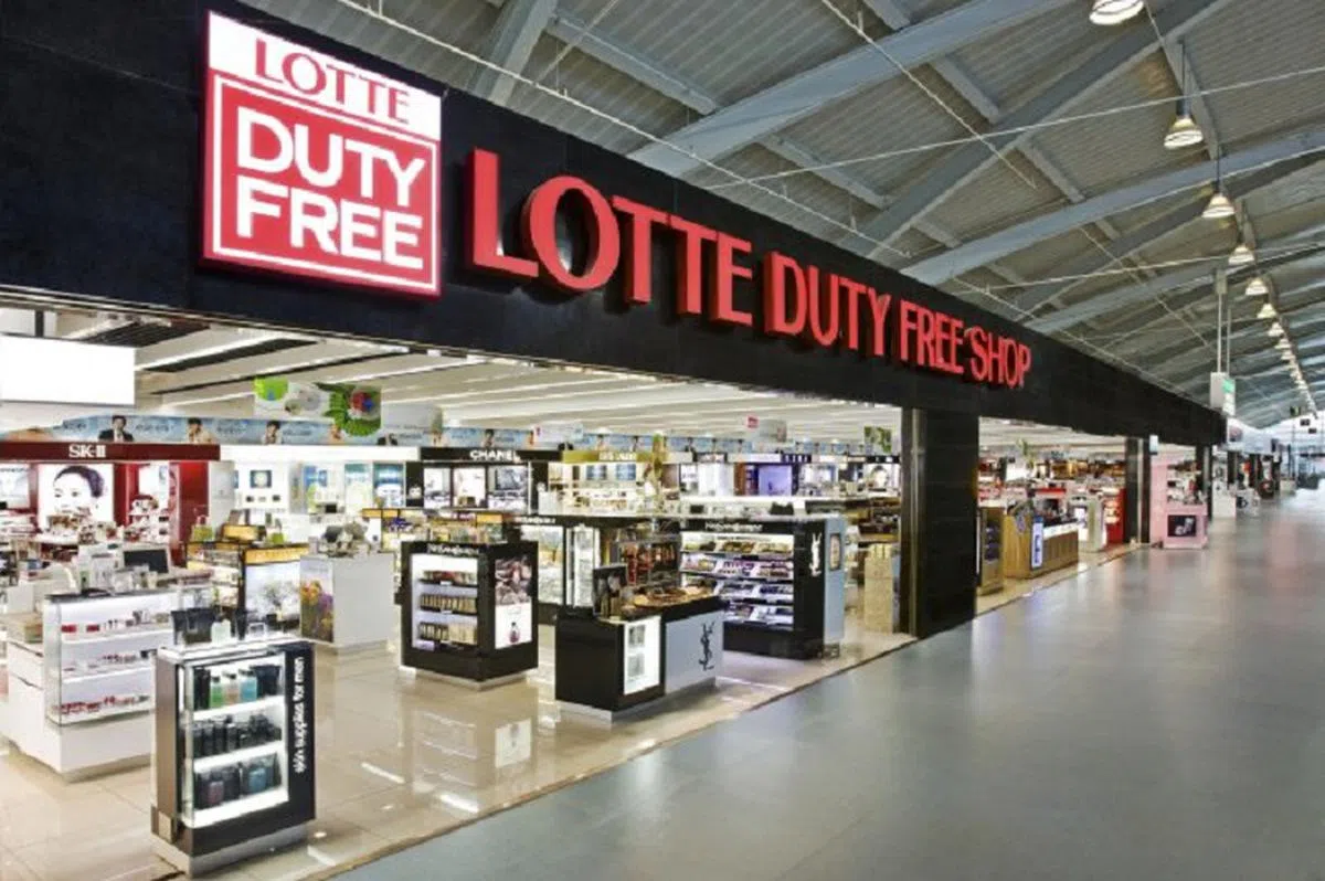  乐天集团（Lotte）旗下的免税店。（互联网） 