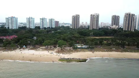 新加坡东海岸将填海兴建“占地”800公顷的人工岛链，总长约18公里，从滨海堤坝到丹那美拉渡轮码头，与东海岸公园平行，名曰“长岛”。（海峡时报）