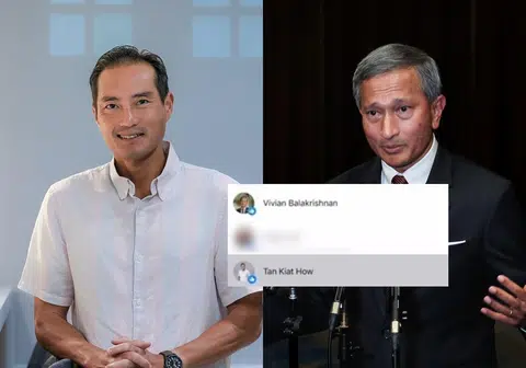 维文（右）和陈杰豪（左）被指为一则争议贴文点赞。（红蚂蚁制图）