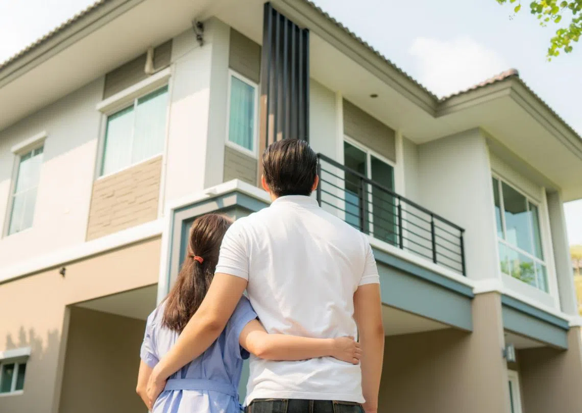 调查显示，本地有近八成年轻国人将拥有私宅列为人生目标之一。（互联网示意图）