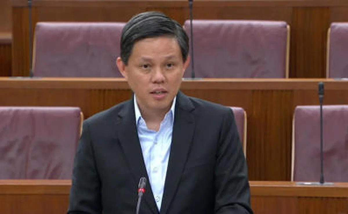  主管公共事务的贸工部长陈振声。（新加坡政府） 