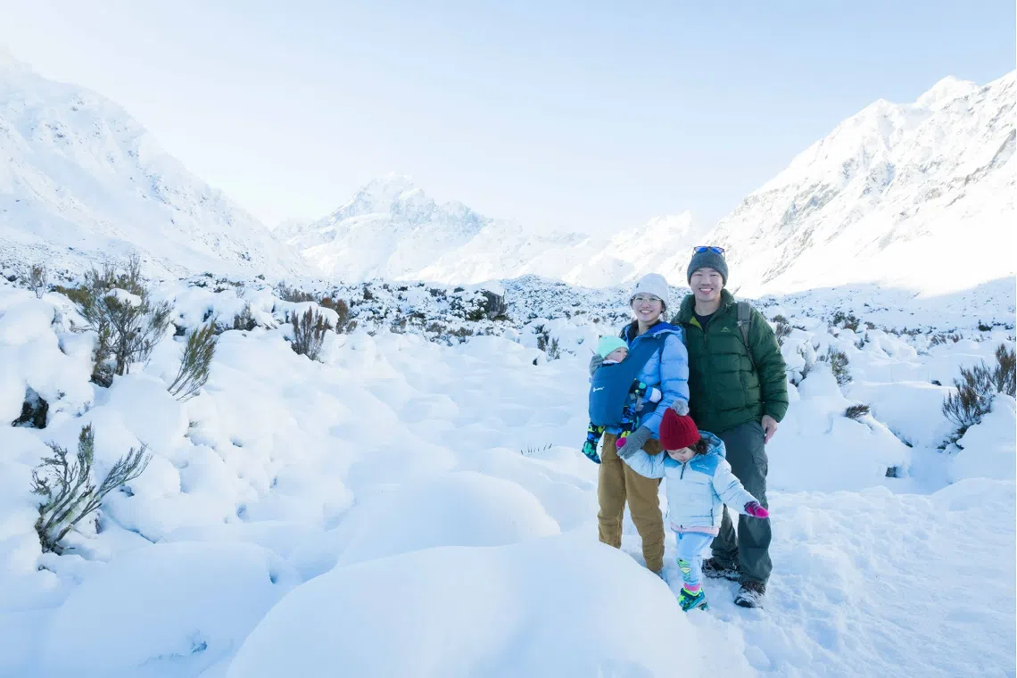 Brandon Chia的一家四口。（取自instagram@chiaseed.nz）