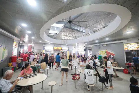 大巴窑1巷第127座巴刹与小贩中心。