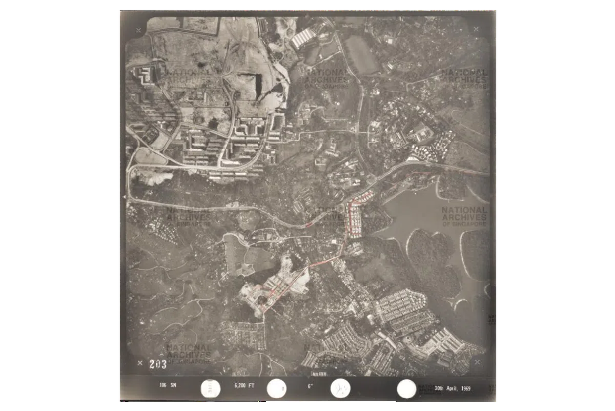  50年前的大巴窑。（新加坡国家档案局） 