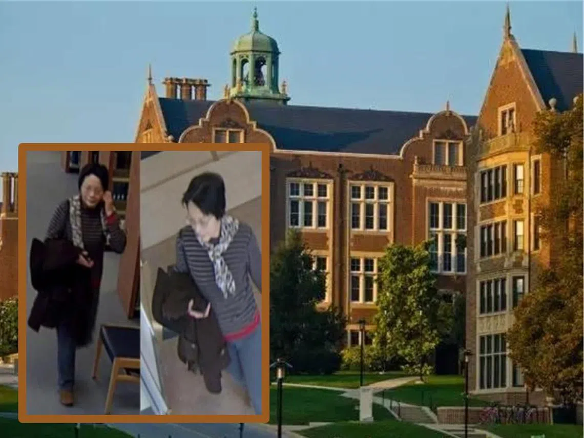 中国大妈拿着儿子照片，不断向路过的女生询问“是否愿意和我儿子约会”，吓到女学生们报警。（互联网）