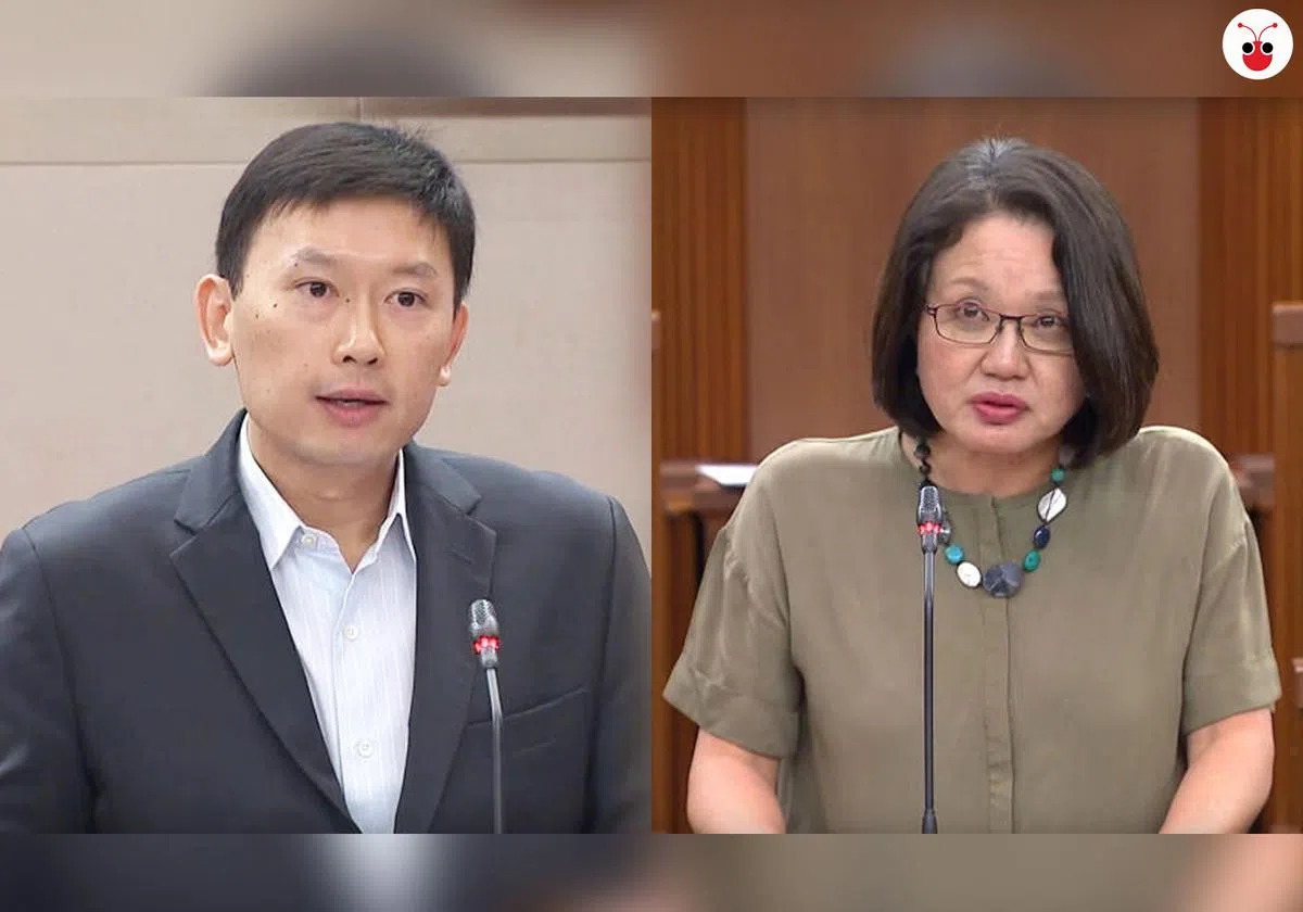  徐芳达（左）：“若政府没有在国会上追究这件事，多数人可能会忽略林瑞莲‘探测风向气球’的言论。工人党之后可借题发挥，包括在下届大选时，利用这一点来进行政治攻击。” （谢静怡制图） 