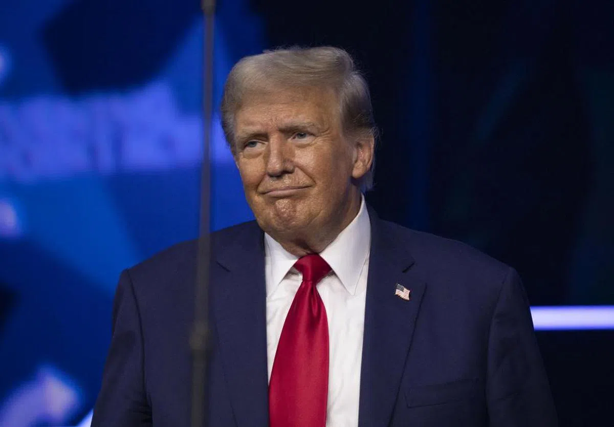 特朗普经常攻击对手的年龄和心智状态，但自己却也不时有令人匪夷所思的言行。（Getty Images）