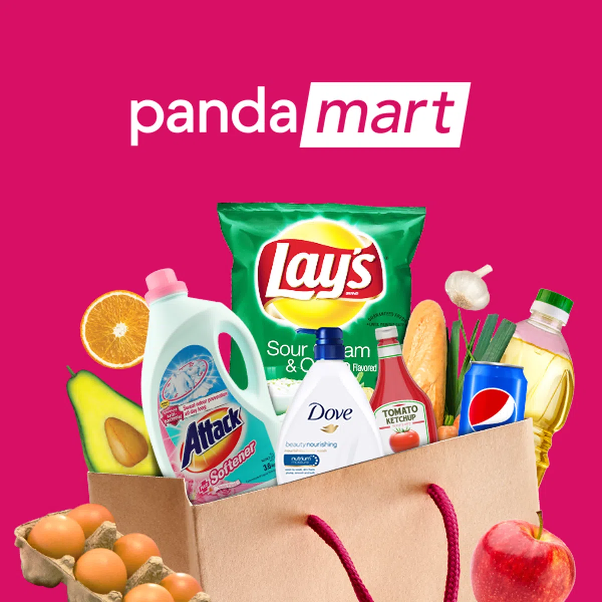  Pandamart。（FoodPanda官网截图） 