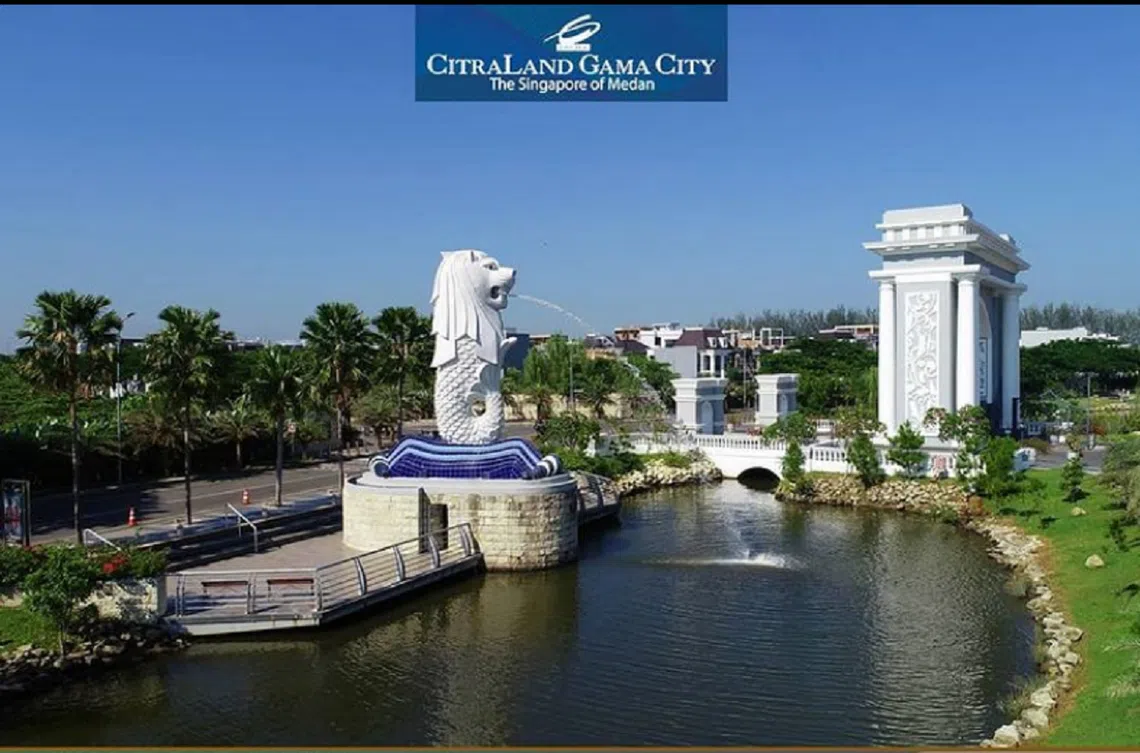 位于棉兰的新加坡小镇。（citralandgamacityofficial的instagram）