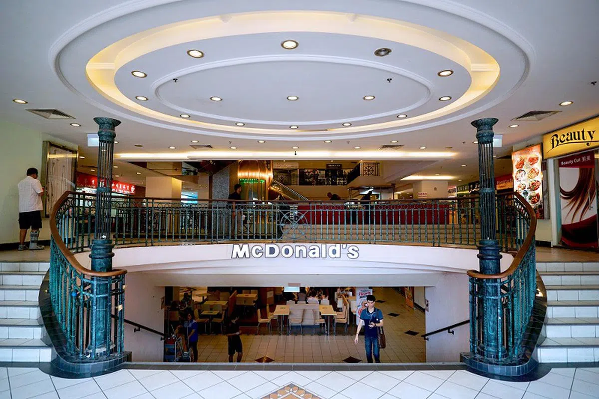 百灵商业中心1974年投入运作，非常具有时代感。（互联网）