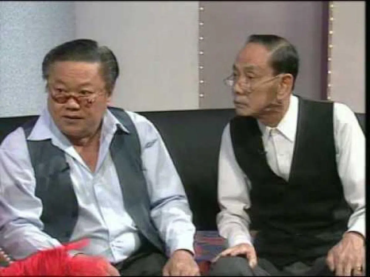  被公认为最佳拍档的王沙（右）和野峰。（联合早报） 