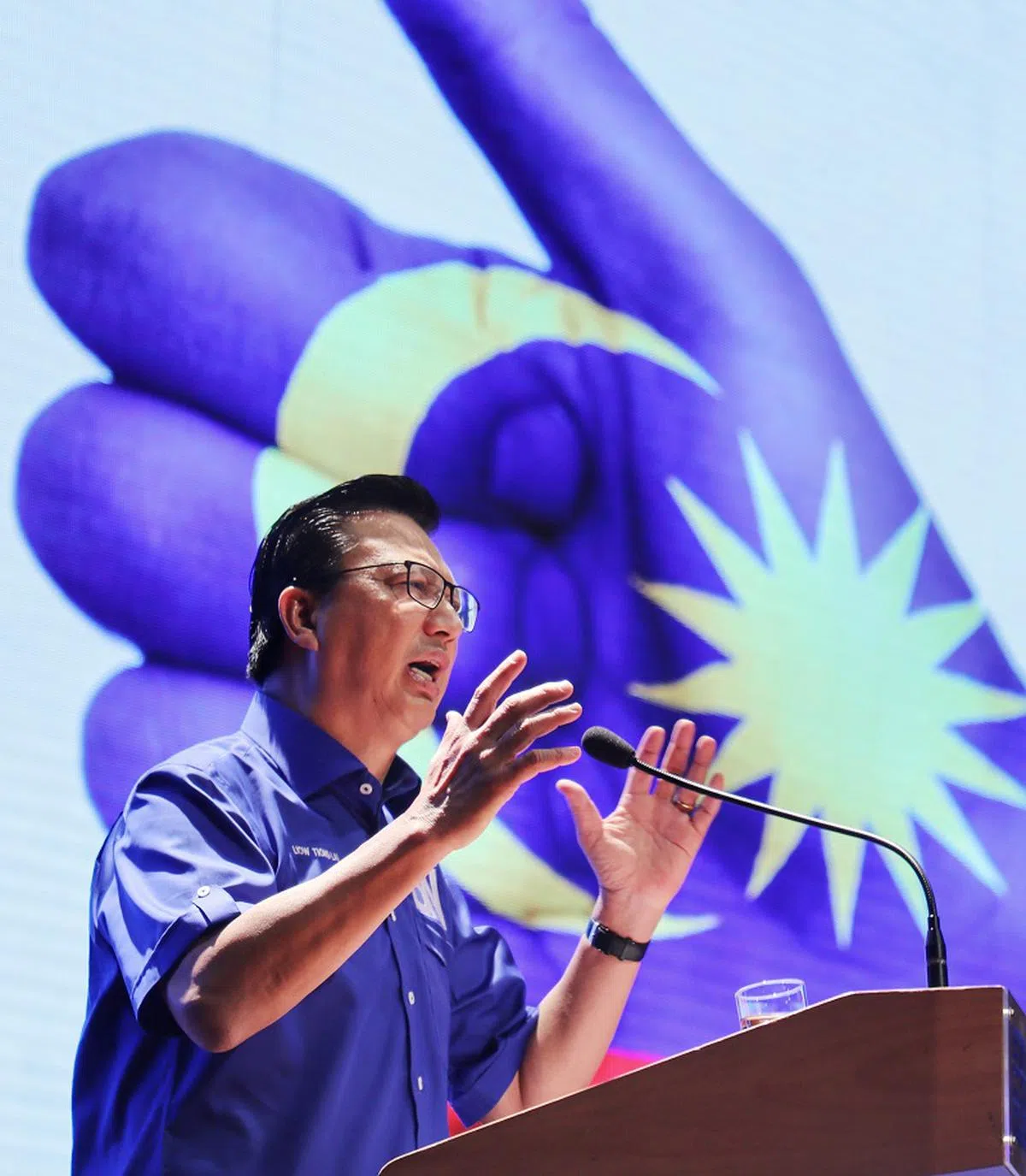  马华总会长廖中莱。（联合早报） 