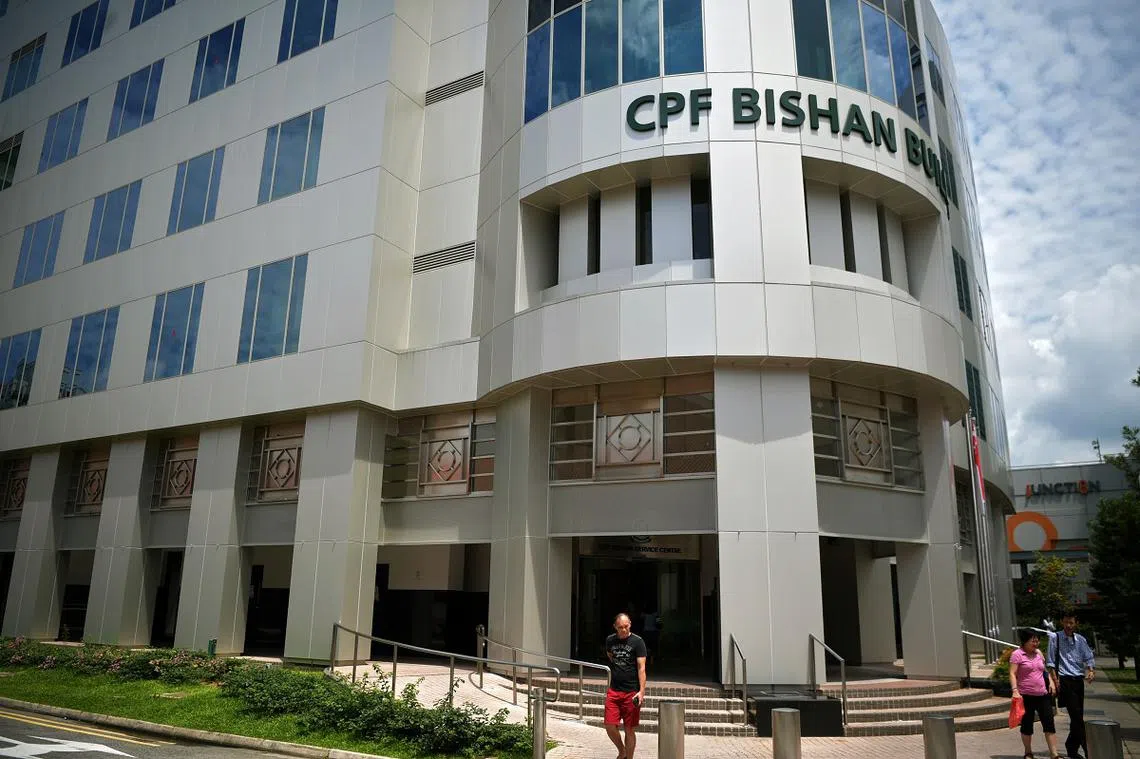 碧山公积金局。（海峡时报）