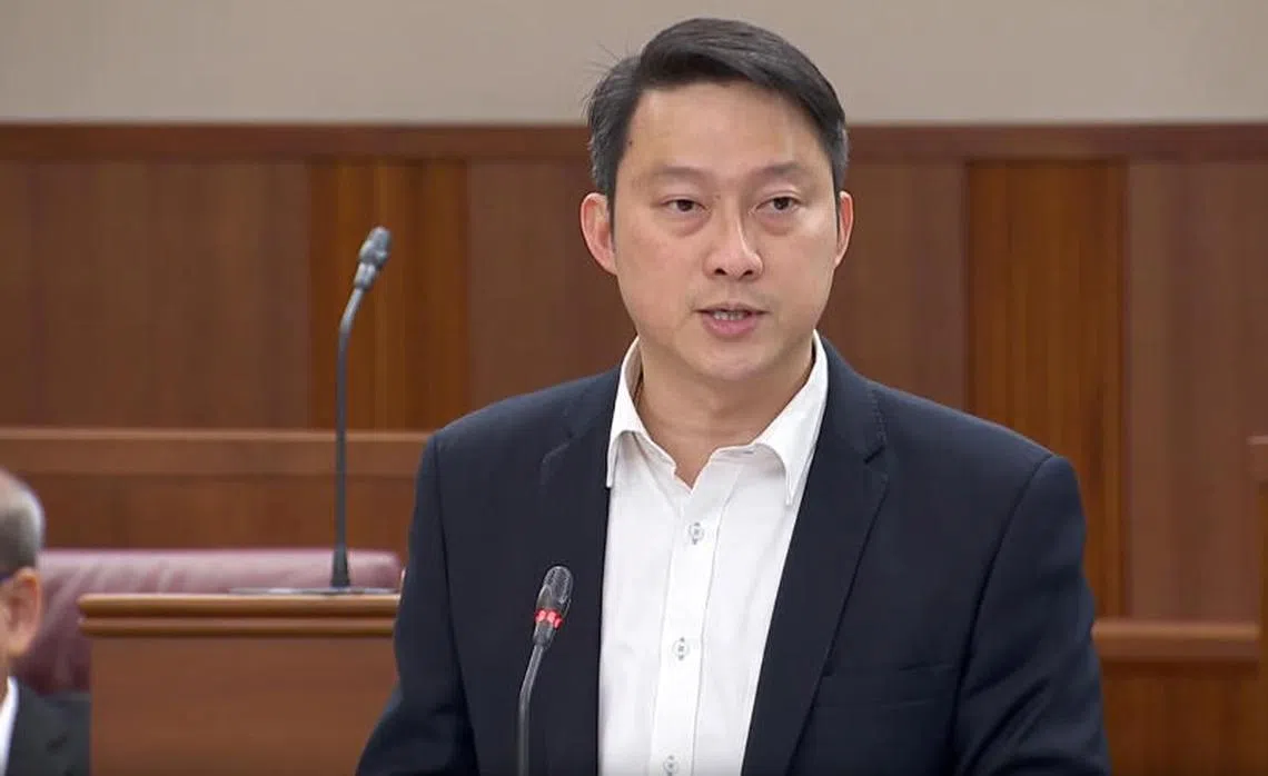 人民行动党盛港西议员蓝彬明医生。（gov.sg）