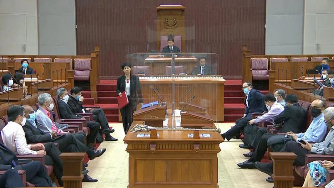 第14届国会在8月24日正式开幕。（gov.sg视频截图）