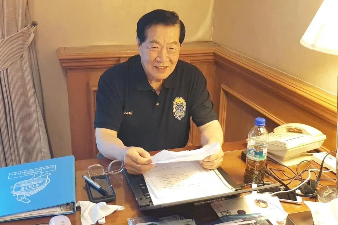 有“当代福尔摩斯”之称的国际刑事鉴定专家李昌钰博士（Henry Lee Chang-Yu）。