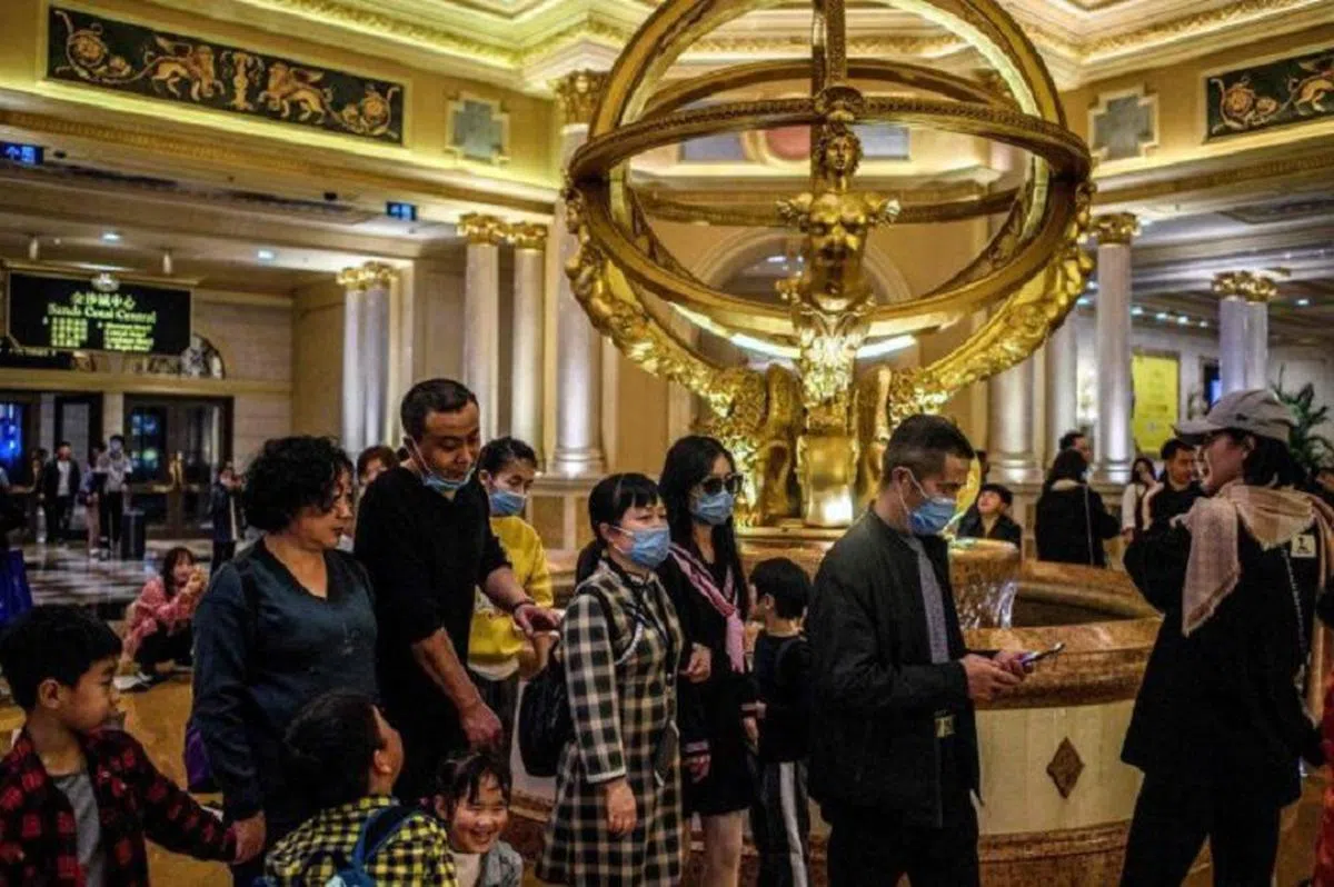 据称，如今一天有50位顾客光顾，已是澳门赌场生意不错的日子。（互联网）