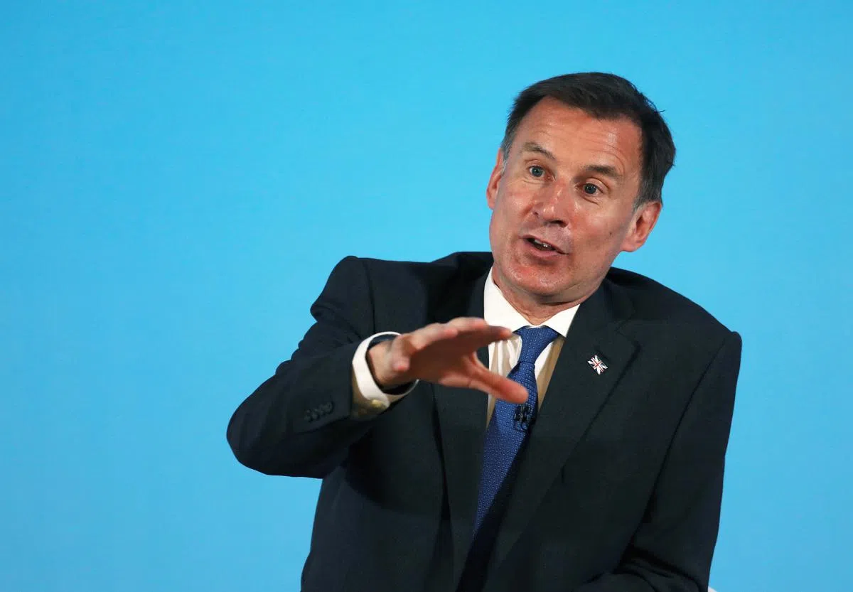  韩特强调英国坚定支持香港人民。（路透社） 