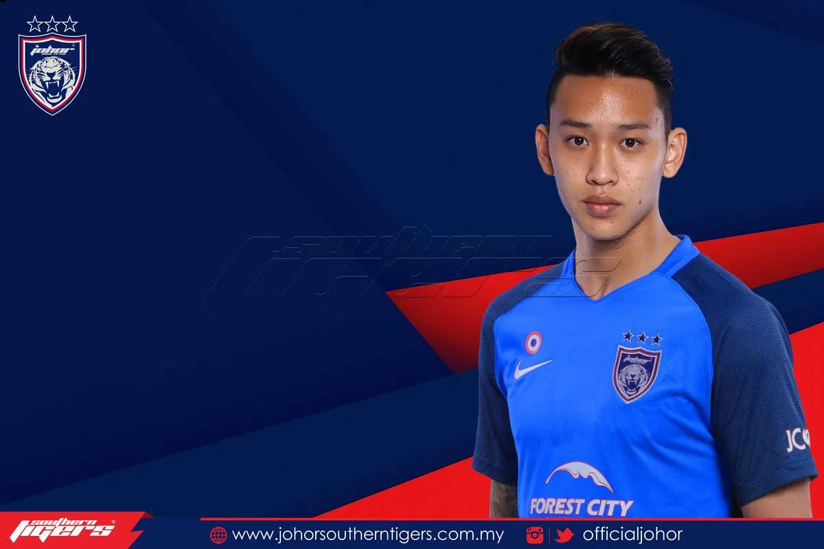  柔佛达鲁达格敬球会是陈俊仁足球职业生涯的起点。（JDT） 