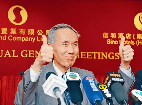 黄志祥长期以香港为事业重心。（星岛日报）