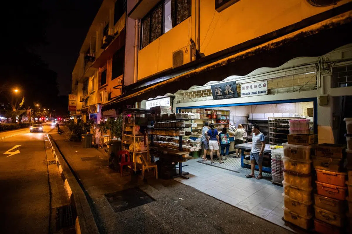  新丰隆面包厂外观。（新明日报） 