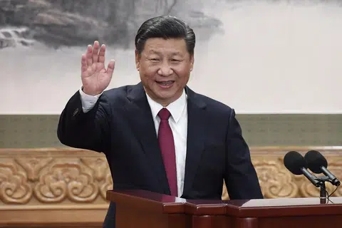 现任中共中央总书记、中共中央军委主席、中国国家主席习近平。（法新社）