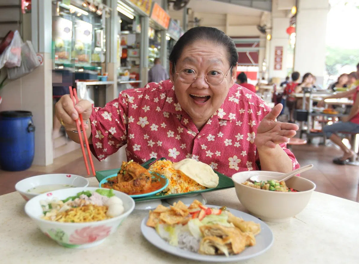  明星美食家林益民。（新明日报） 