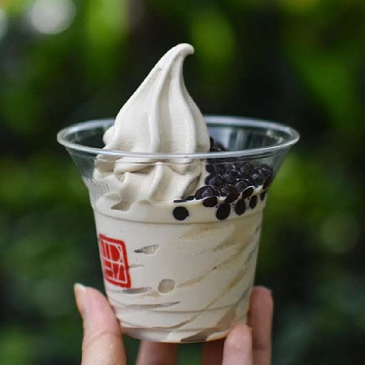 茶品会前段日子推出的珍奶霜淇淋。（互联网） 