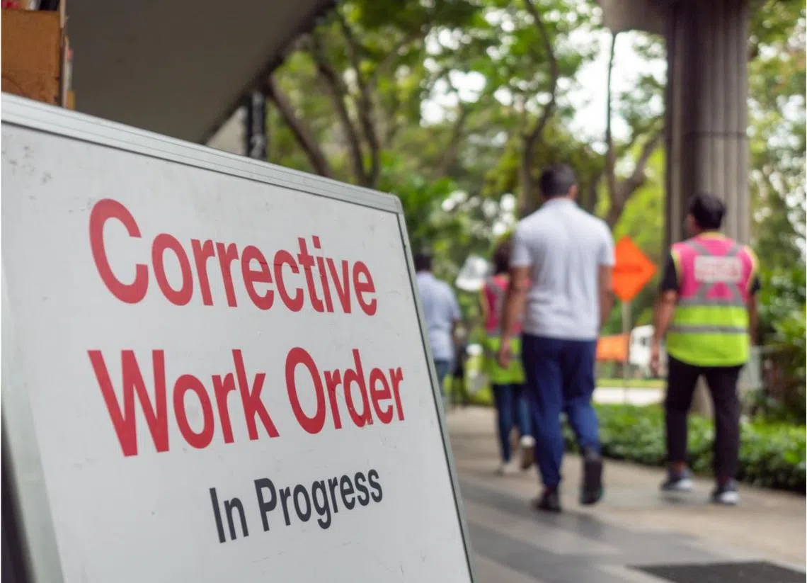 国家环境局首次让垃圾虫在人多繁忙的地段执行劳改令。（国家环境局）