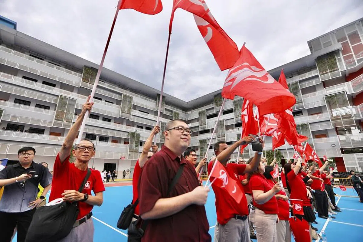 新加坡民主党。（联合早报）