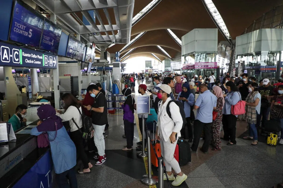 马来西亚吉隆坡国际机场。（路透社）