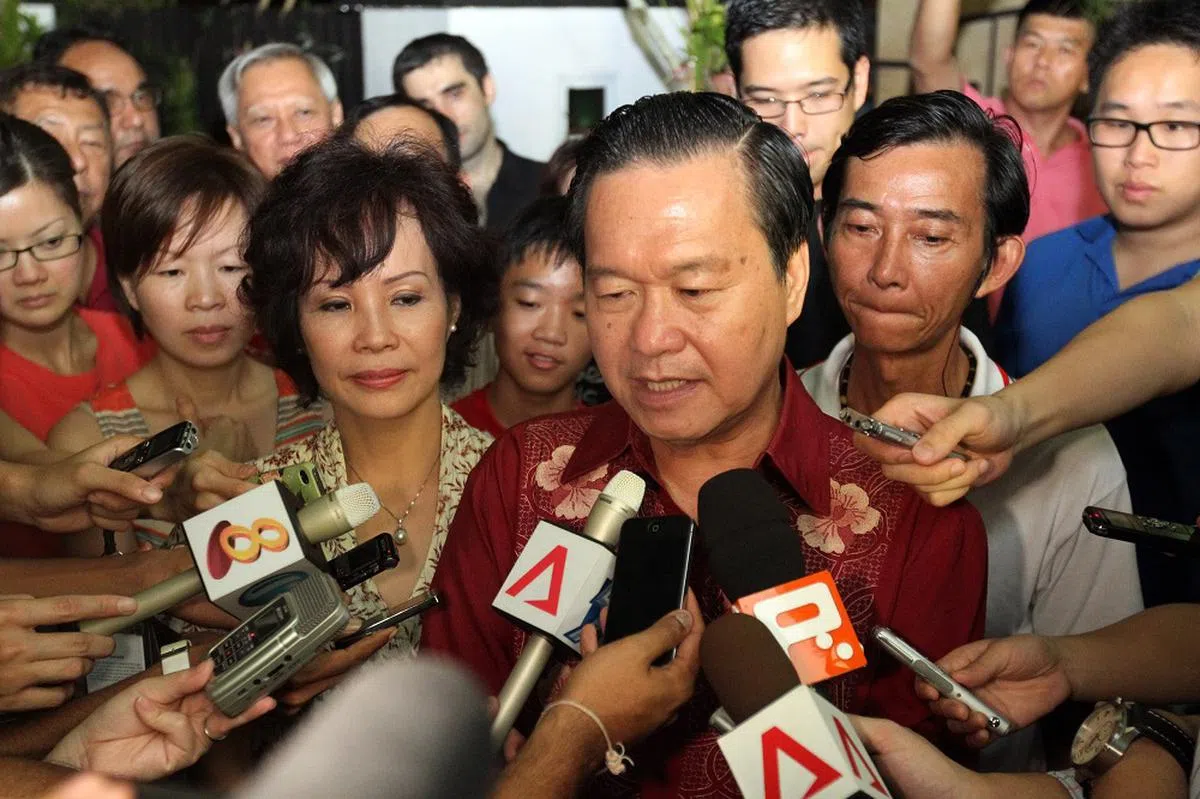 陈钦亮在2011年总统选举中败选，得票率仅4.91％。（联合早报）