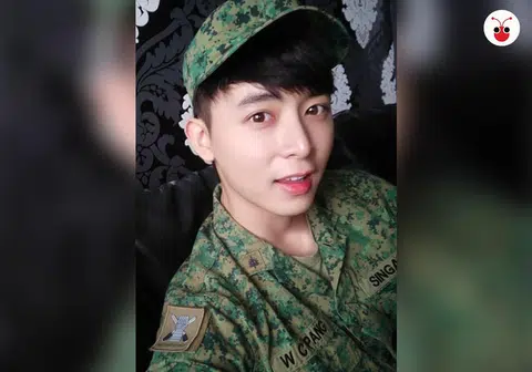 冯伟衷1月19日在新西兰怀乌鲁（Waiouru）训练区参加实弹演习时胸腹受重伤。（取自冯伟衷面簿）