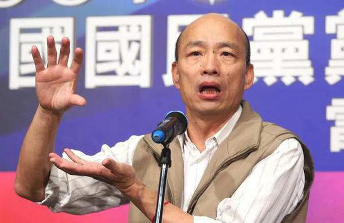  韩国瑜最常引人诟病的是“得个讲字”的愿景。（互联网） 