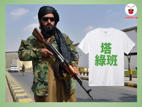 “塔绿班”是台湾时下最新潮的说法。（法新社/红蚂蚁制图）