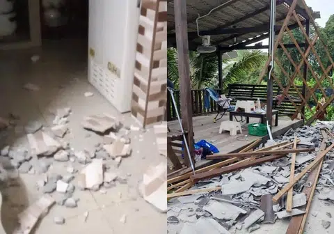 柔佛昔加末一周内发生三次地震，部分房屋遭受程度不一的损坏。