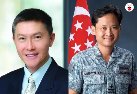 中央公积金局局长黄志平（左）和空军总长陈尉民传将是行动党在下届大选中推出的“新人”。（宋佳颖制图）