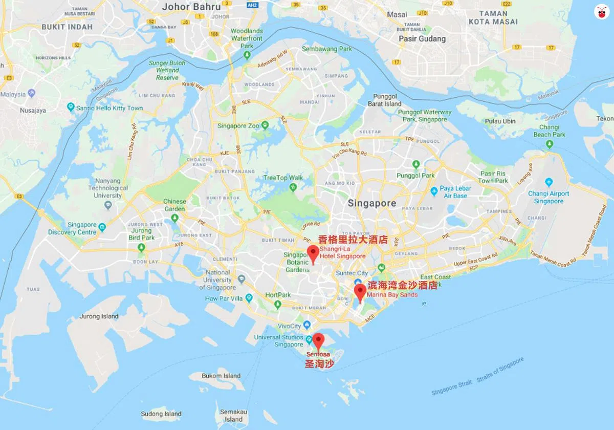  三大可能举办特金会所在地的位置。（谢静怡制图） 