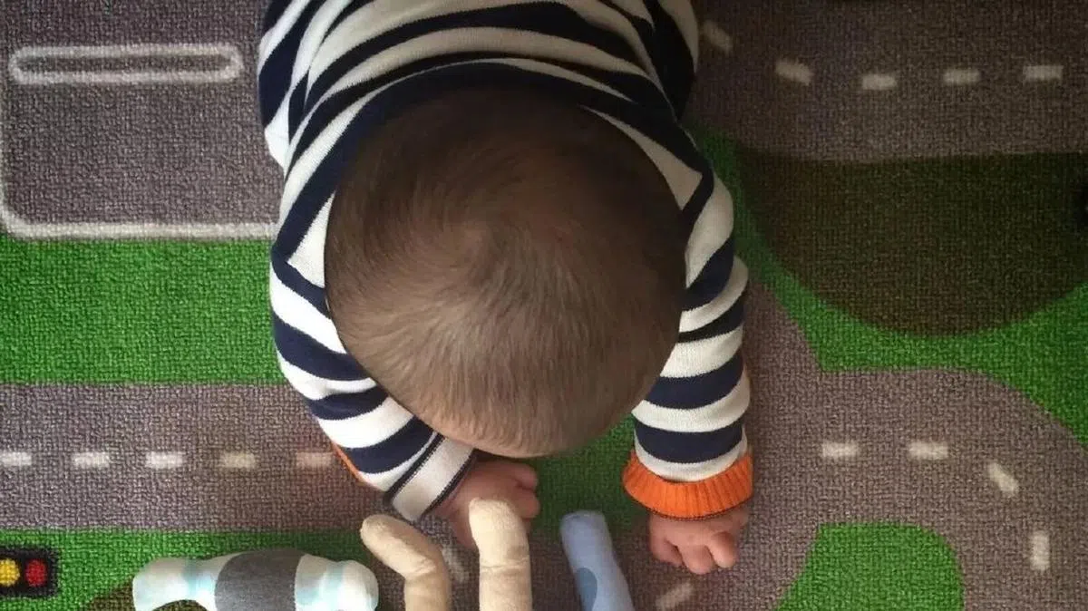 宝宝头圆圆，才不会输在起跑线上？（夏天的陈小舒微博）