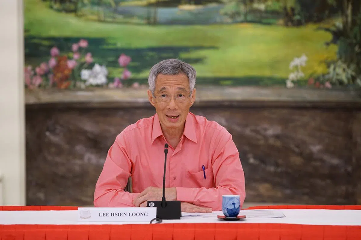  李显龙总理在7月25日宣布内阁改组。（通讯及新闻部提供） 